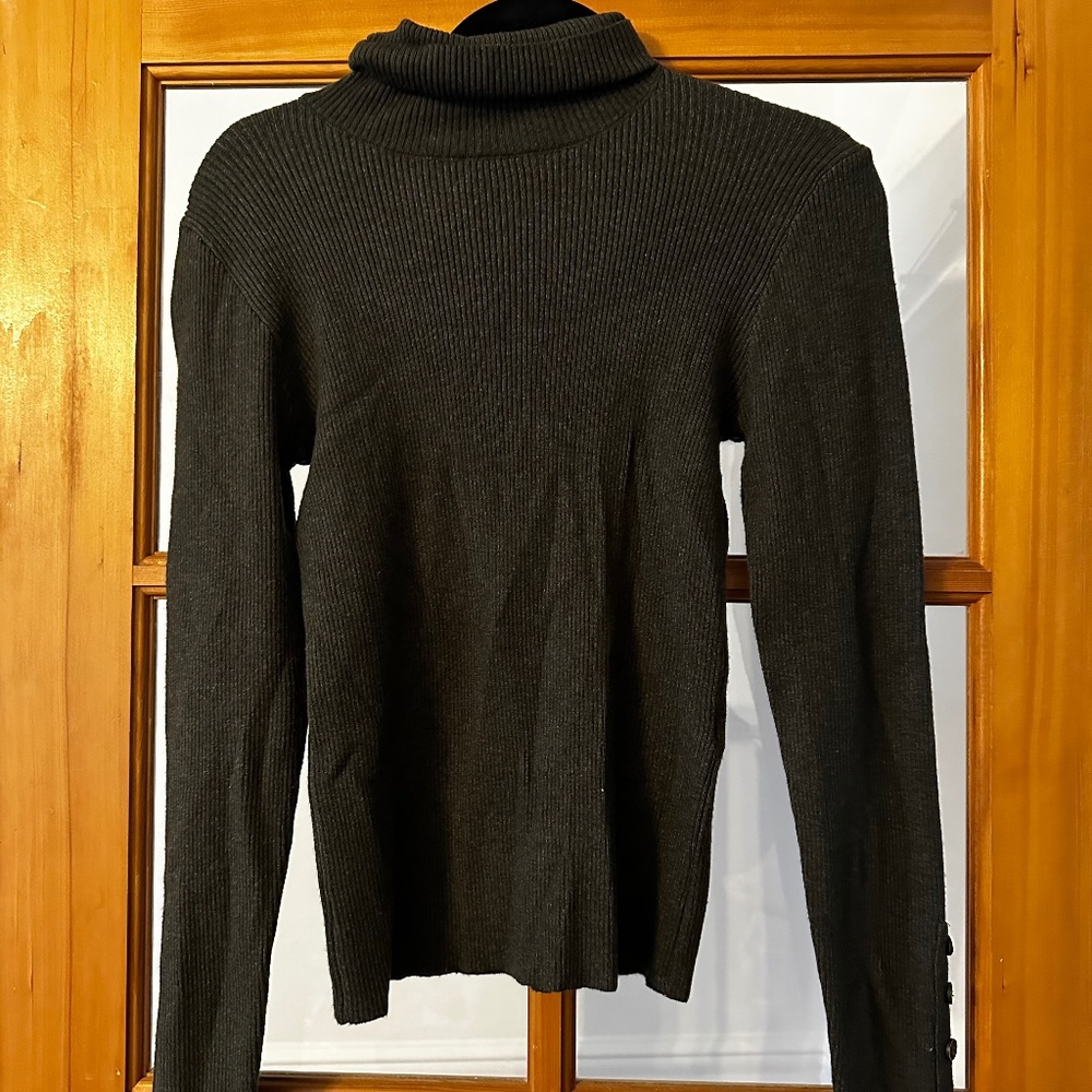Knit Turtleneck Sweater